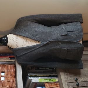 GAP schoolboy-style tweed wool blazer